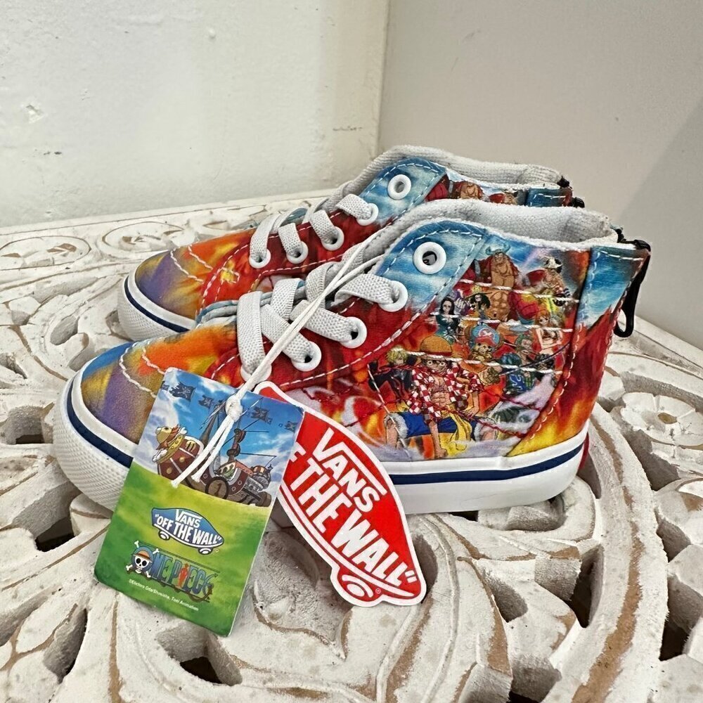 NWT Vans One Piece Comic toddler sneakers